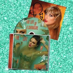Life of a showgirl Signed CD